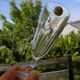 6 crystal champagne flutes from ARQUES. Rambouillet model.