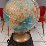 Great world world vintage globe 1950s