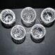 SAINT-LOUIS Set of 5 crystal liqueur glasses model 1930 METRA Size 4593