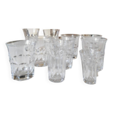 10 Harcourt Baccarat glasses
