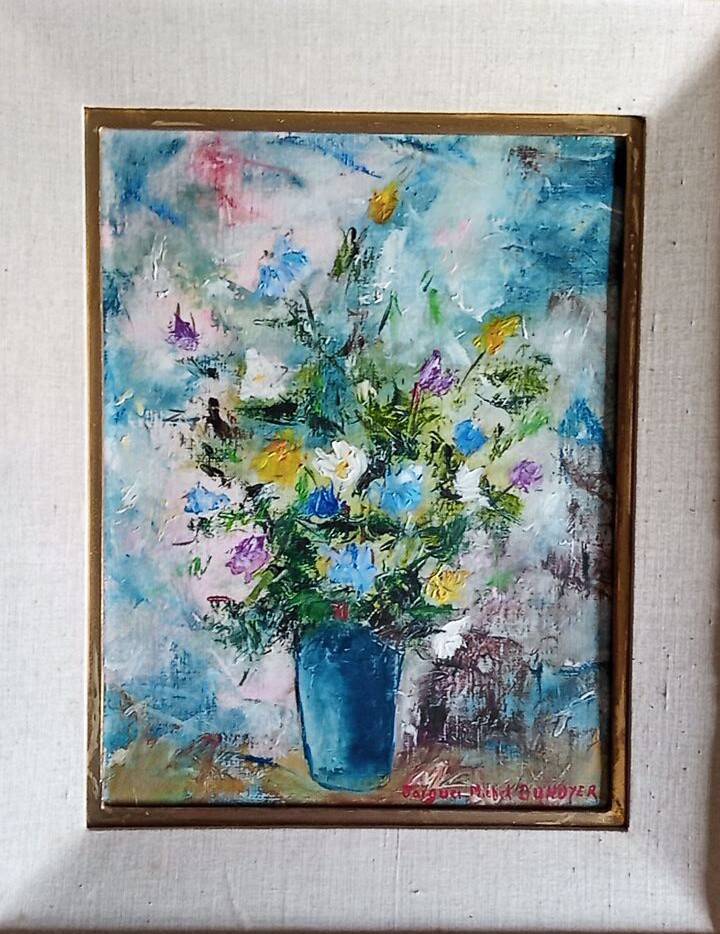 Oil on canvas - Jacques Michel G Dunoyer (1933-2000) - 34 x 26 cm