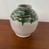 Vintage signed ceramic vase