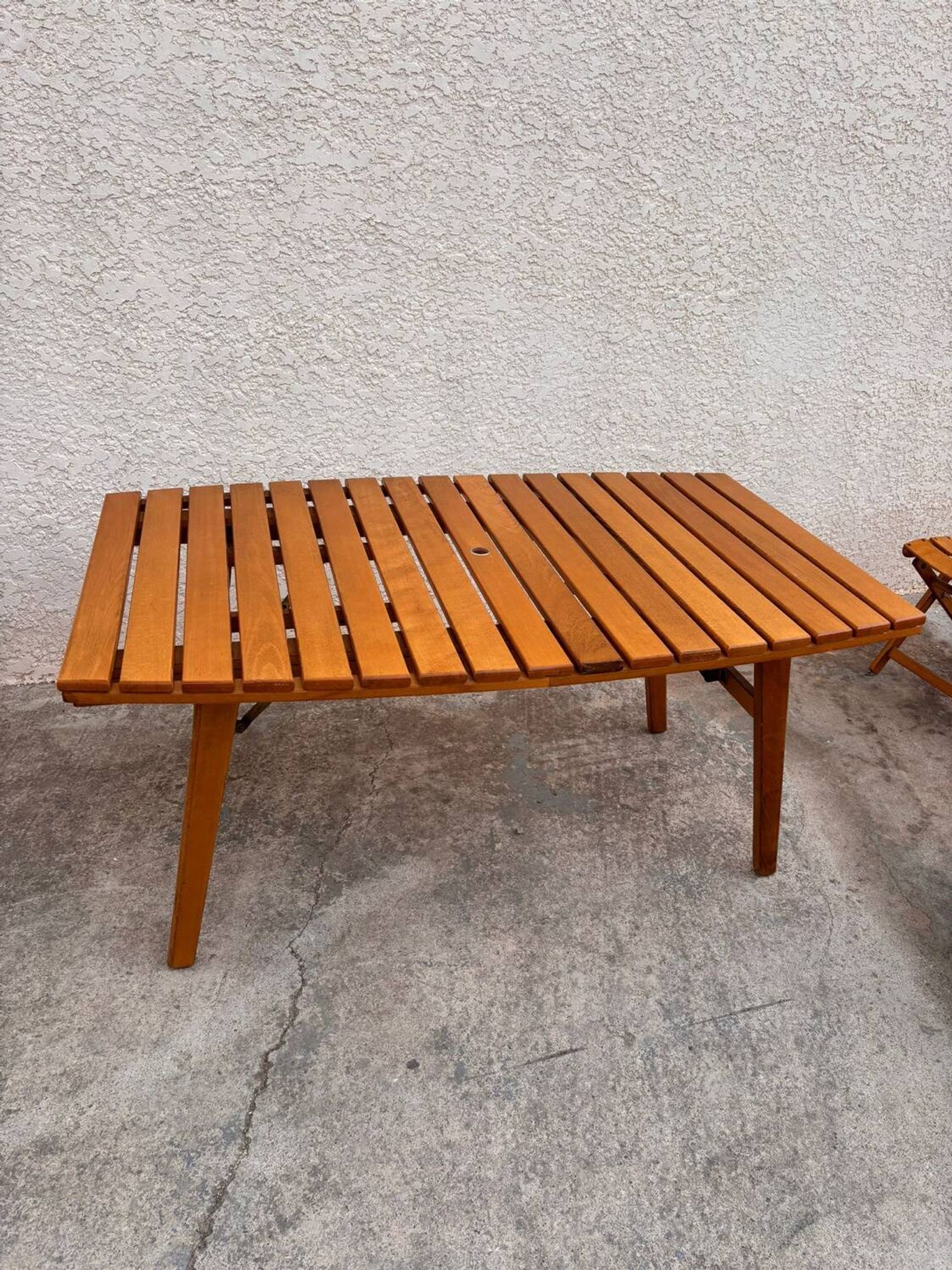 Salon de jardin sodibois en bois ( orme )