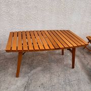 Salon de jardin sodibois en bois ( orme )