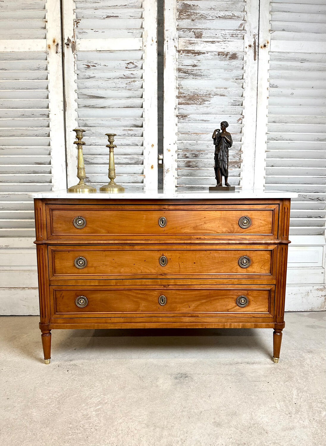Louis XVI style chest of drawers