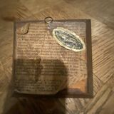 Signed miniature portrait