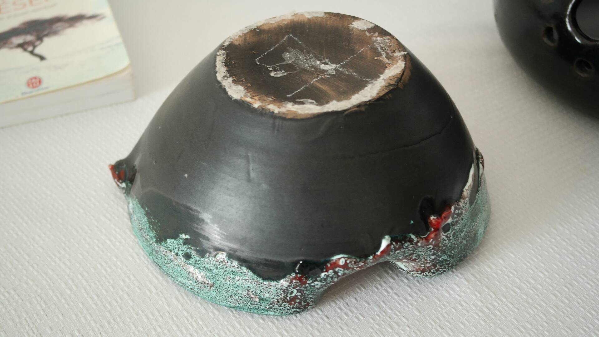 Ceramic catchall workshop of the Cyclops Annecy vintage