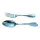 Solid Silver Flatbed Cutlery Minerva