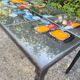 Vintage side coffee table