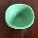 Nils Thorsson for Royal Copenaghen Scandinavan green bowl, 1950s