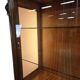Armoire / vitrine art déco vintage avec lampes intégrées