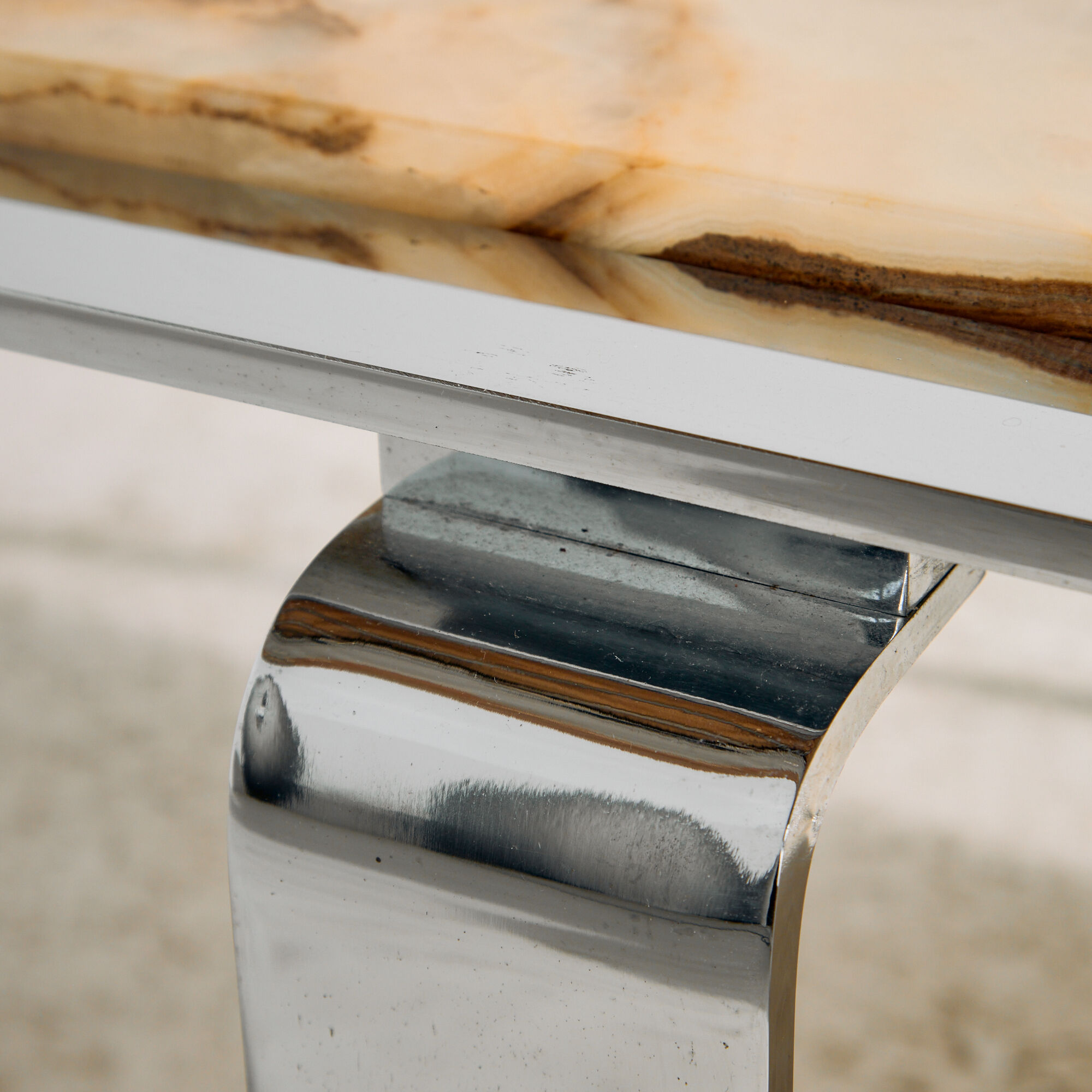 Marble coffee table