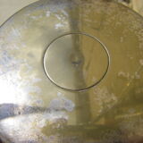 Set of a teapot and a silver metal sugar bowl