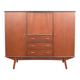 Mid-Century Danish Teak Highboard, 1960s.