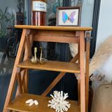 Vintage wooden stepladder