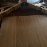 Scandinavian round table with extension