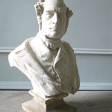Plaster bust