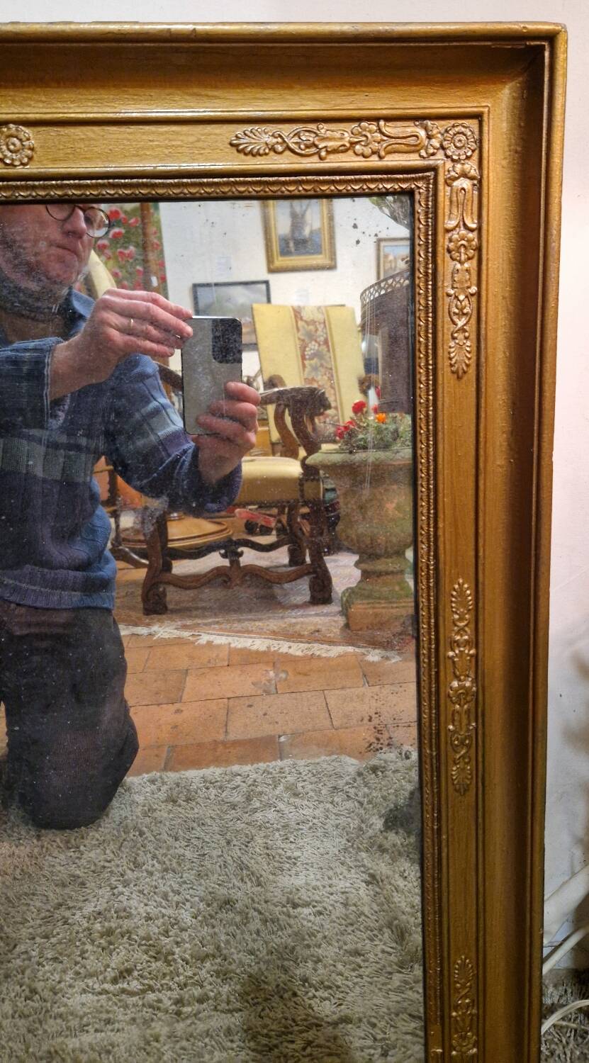 Golden mirror 19th century