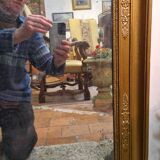 19th century gilded mirror