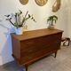 Long vintage teak sideboard