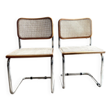 Chaises Cesca B32 par Marcel Breuer
