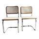 Chaises Cesca B32 par Marcel Breuer