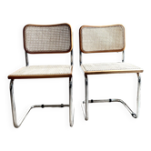 Cesca B32 chairs by Marcel Breuer