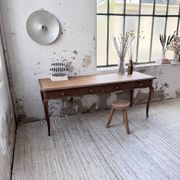 Oak console table from the 1960s.