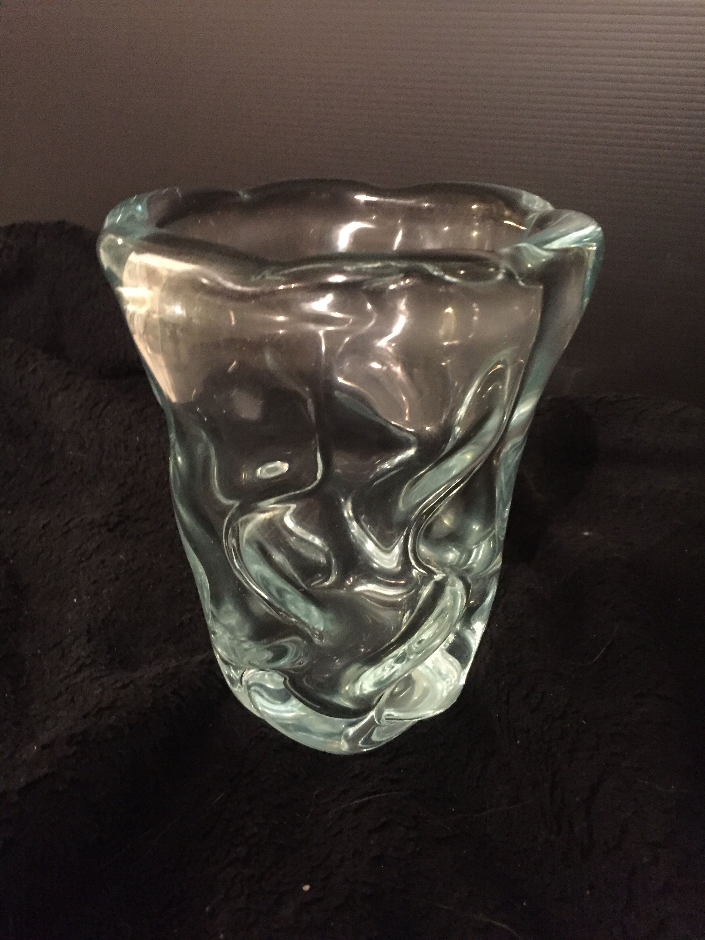 Daum france crystal vase