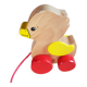 Canard en bois à tirer