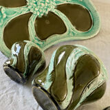 Earthenware tray and pots 1912