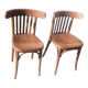 Paire de chaises bistrot