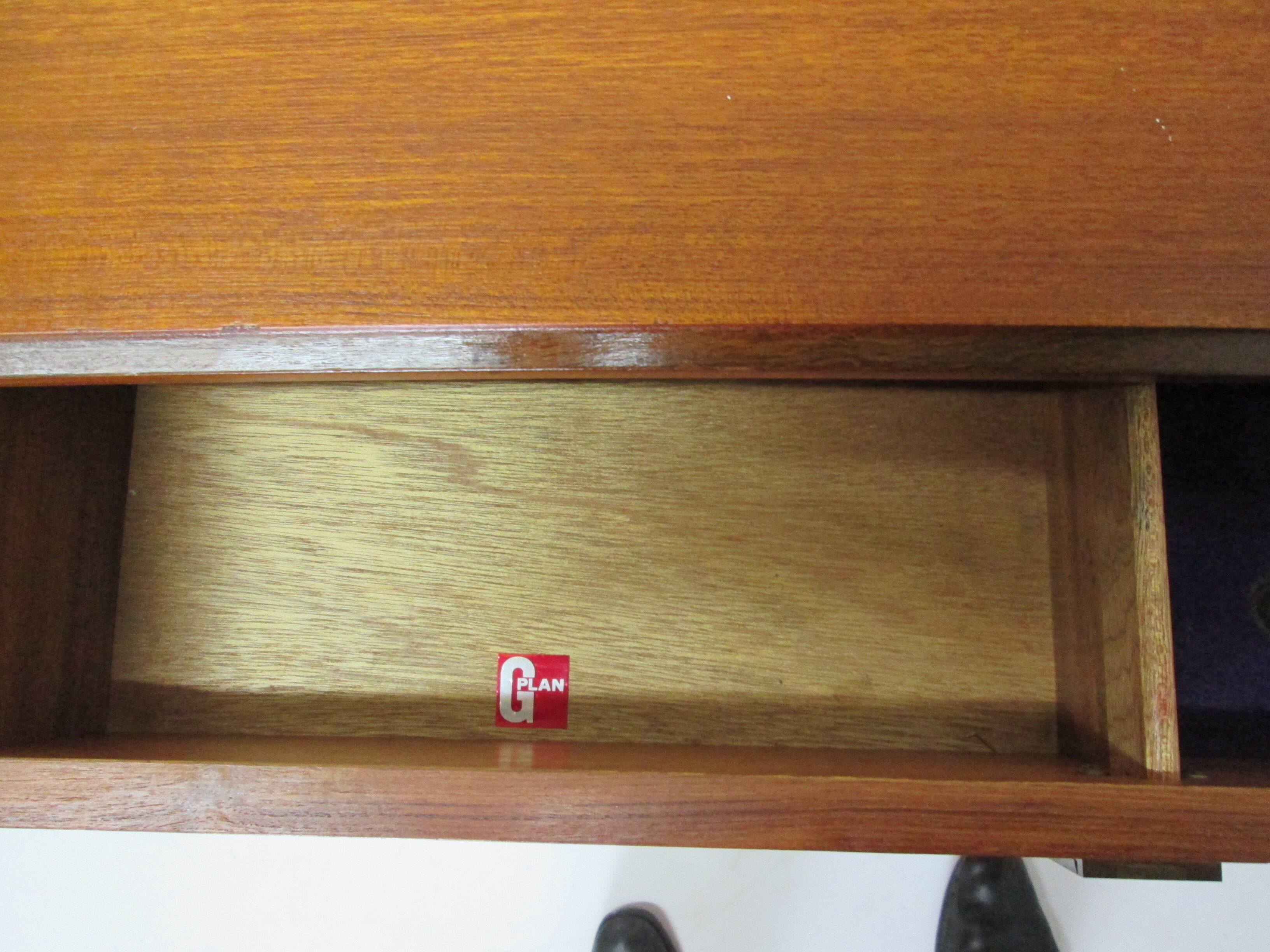 Vintage teak chest of drawers