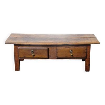 Table de basse chataignier merisier