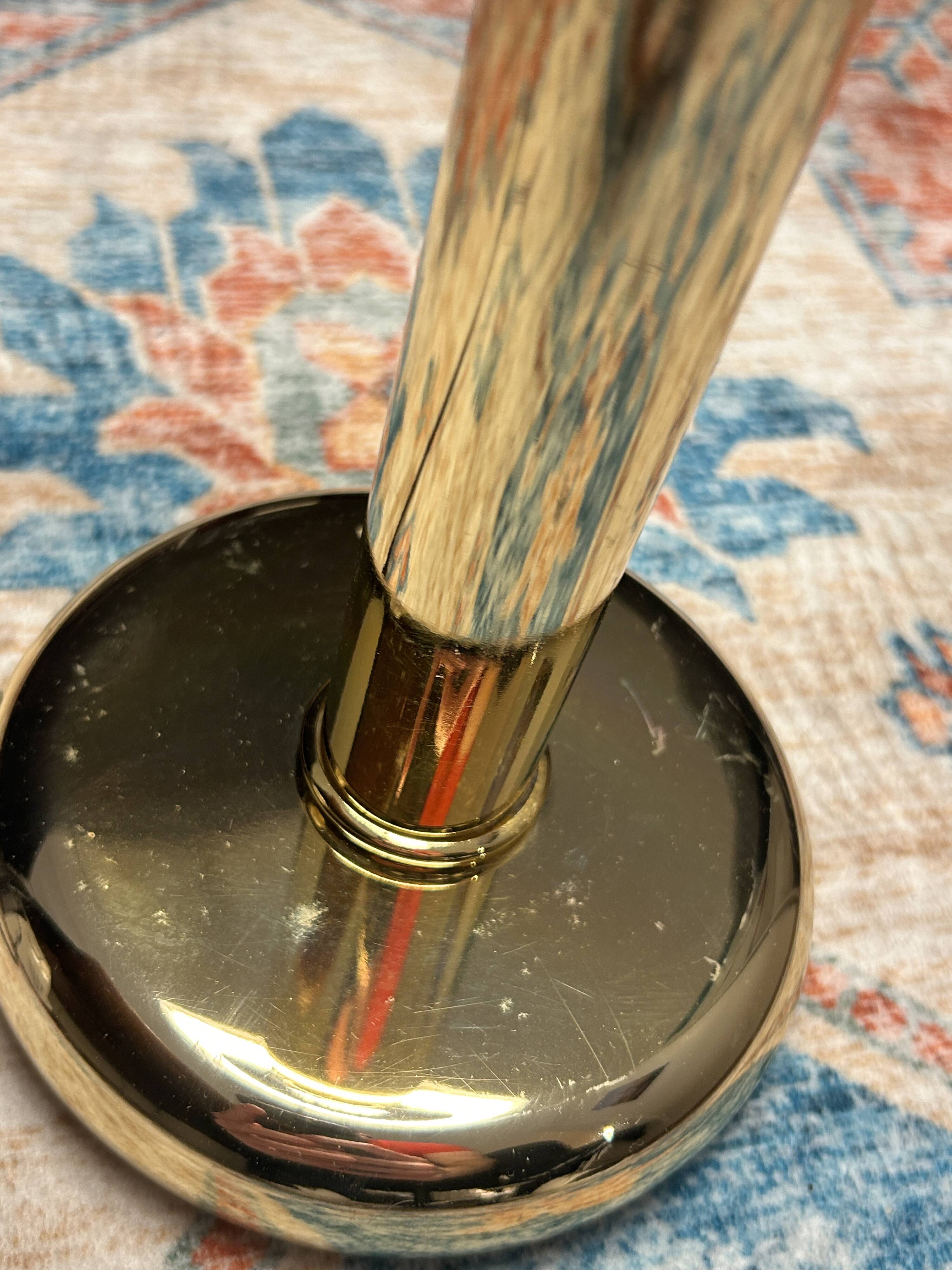 Brass bedside lamp – Le Dauphin France