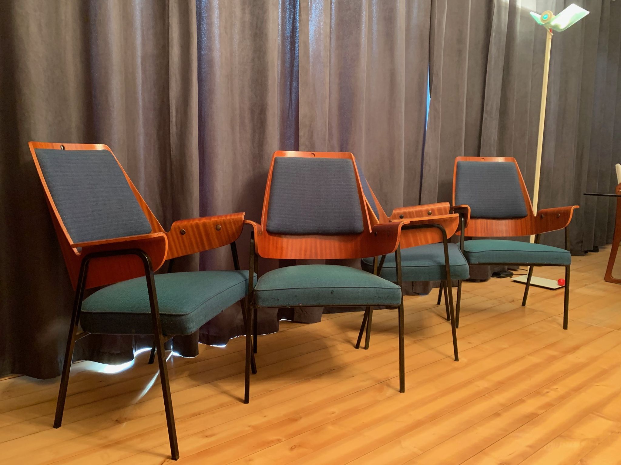 Set of four chairs, 1960s