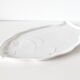 White ceramic fish dish