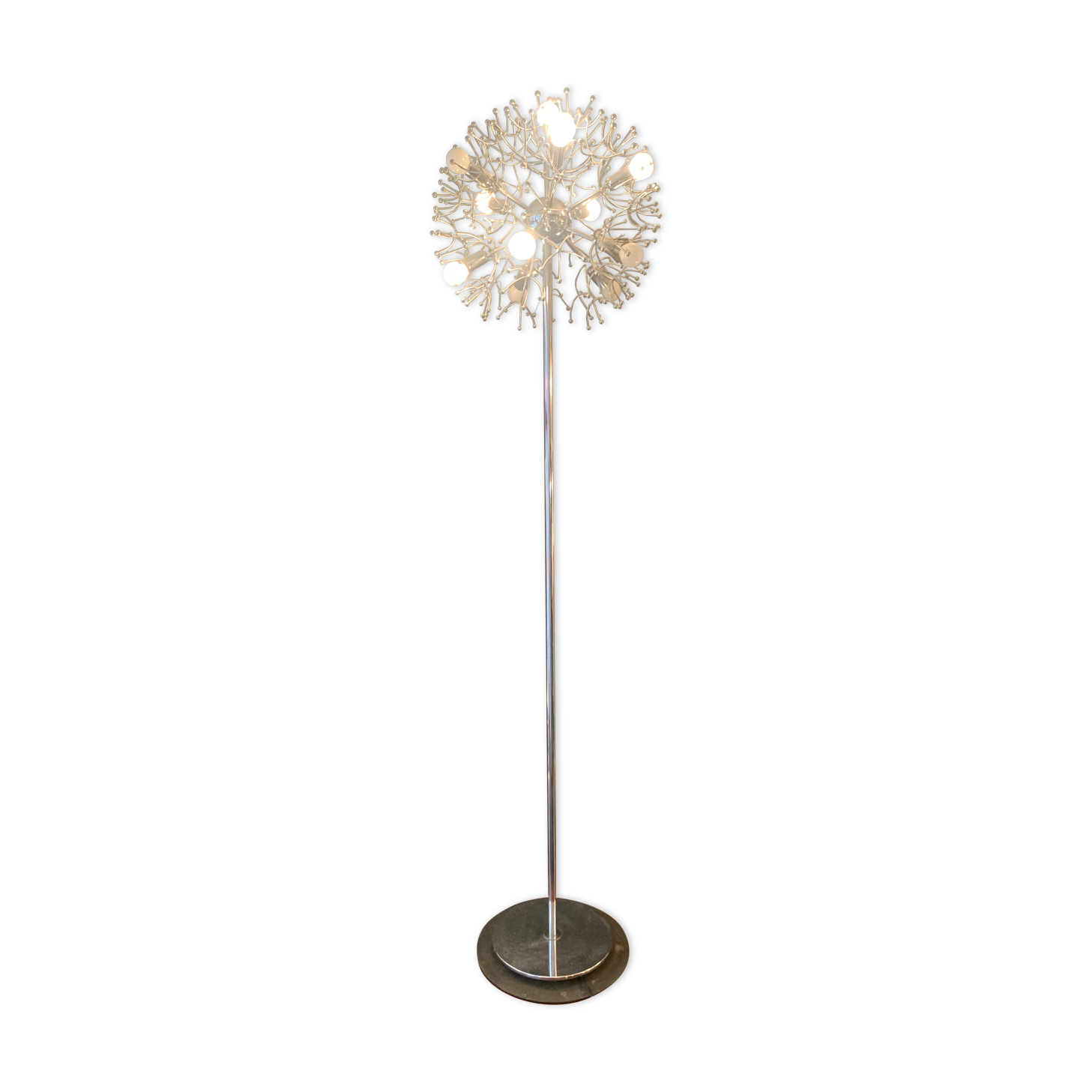 Gaetano Sciolari Floor lamp sputnik , luminaire design 1970 sputnik