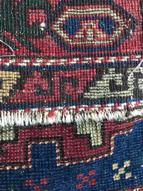 Carpet old chirwan Caucasus  77 x 120 cm