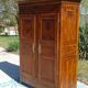 Louis Philippe wardrobe in light walnut