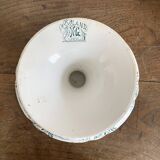 Compotier ancien terre de fer Luneville modèle Roland