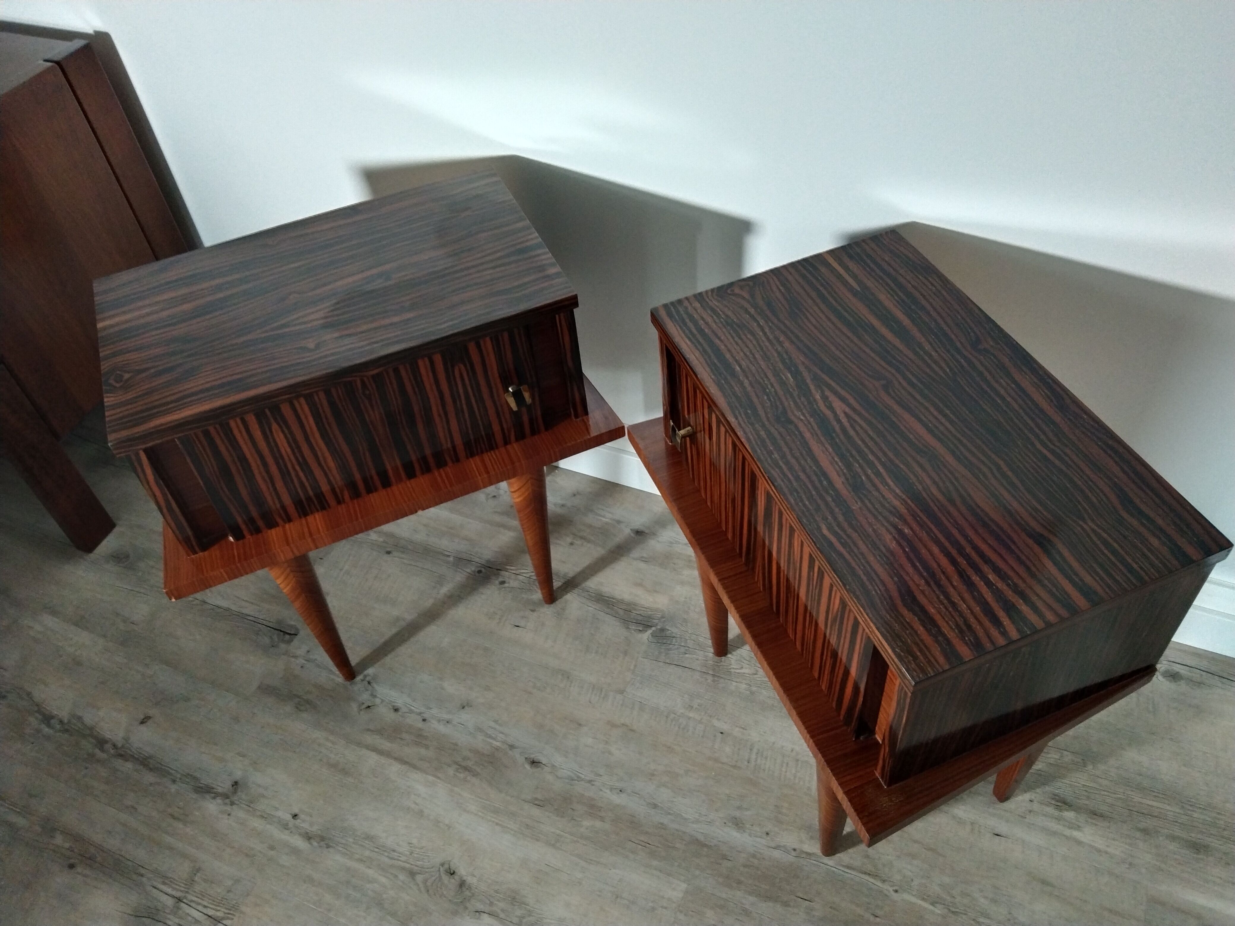 Bedside pair 50s 60s