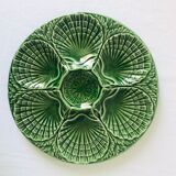 Green oyster plate in slurry