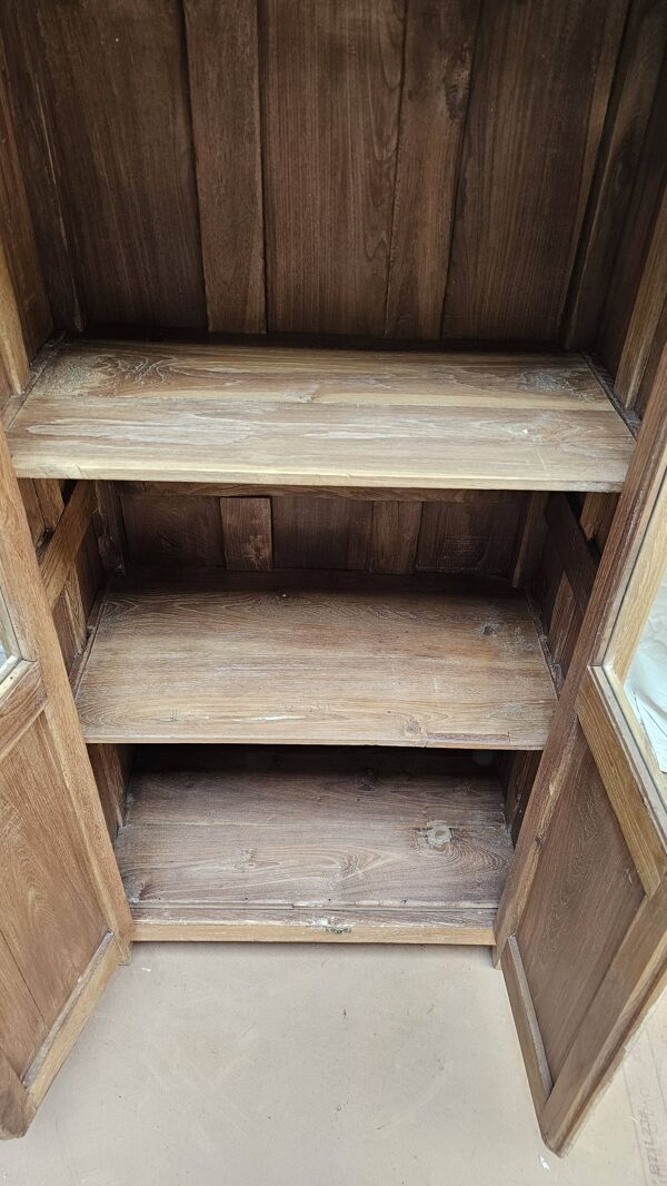 Vaisselier en teck birman naturel