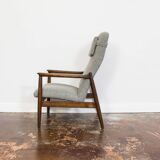 Fauteuil du milieu du siècle par Edmund Homa, GFM, Pologne, années 1960
