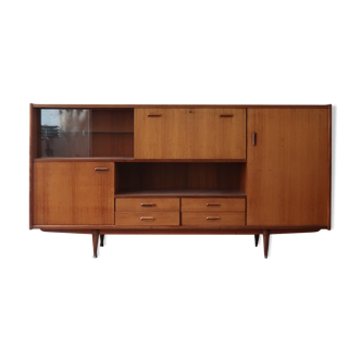 Large Simat high Scandinavian sideboard buffet