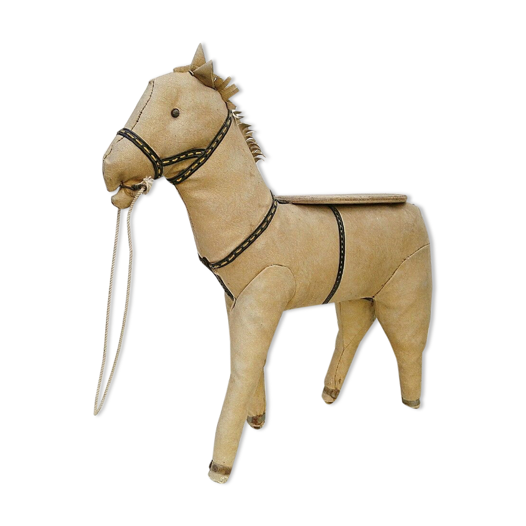 Jouet Vintage Cheval à Entraîner – Occasion, Parfait Pour Les Collectionneurs De Trains