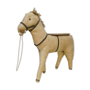 Cheval à tirer jouet