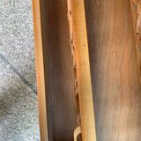 Commode en rotin vintage