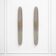 Pair of Fontana Arte Style Mid-century Modern Smoke Murano Glass Sconces